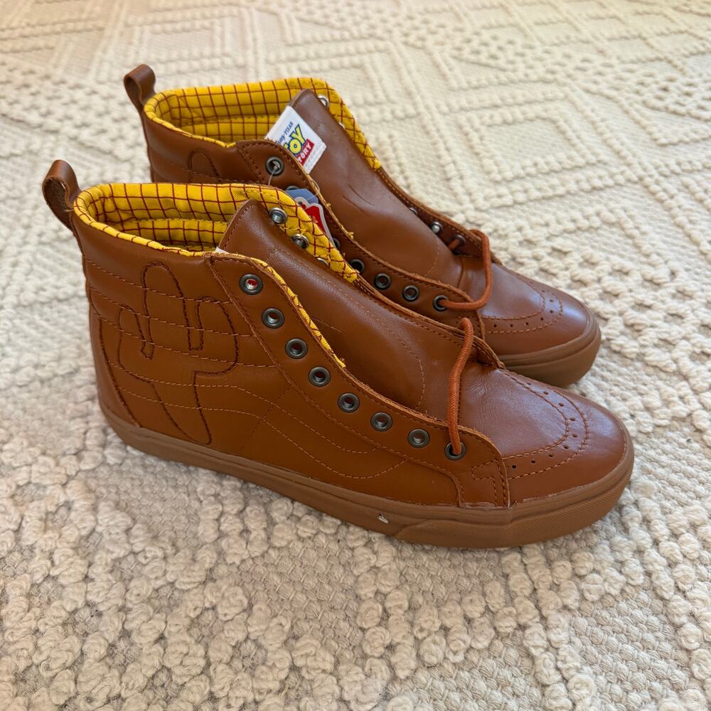 NWT Vans x Toy Story Woody Sk8-Hi Sneakers